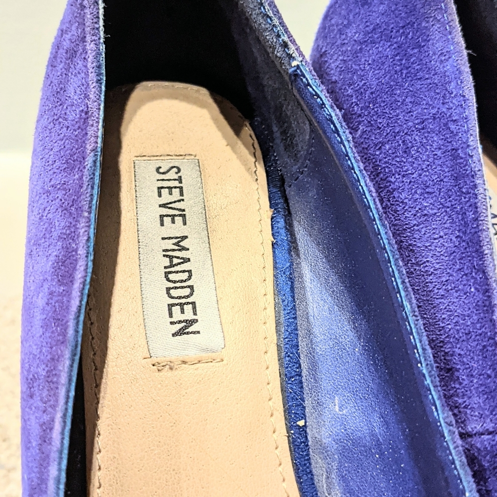 Suede Platform Pumps 💜 - Picture 4 of 5